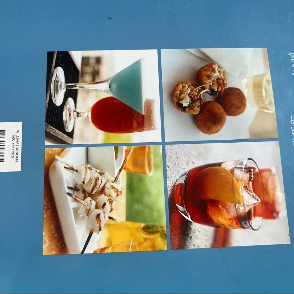 Williams and Sonoma appetizer and drinks book